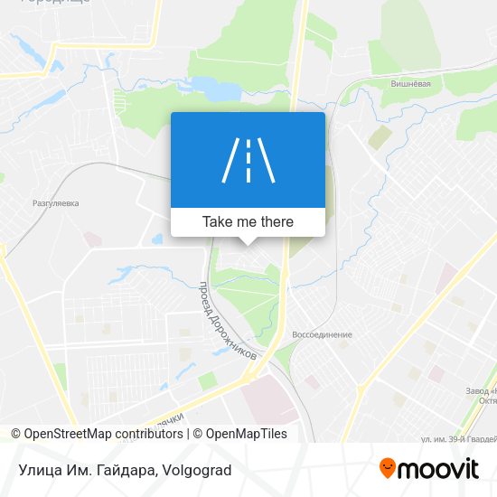 Улица Им. Гайдара map