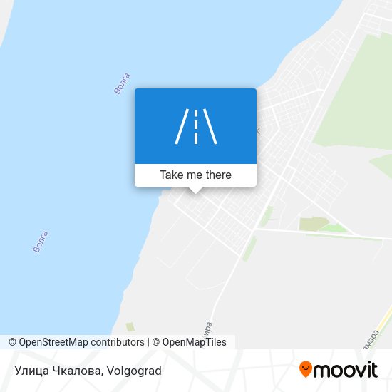 Улица Чкалова map