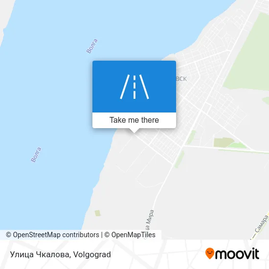 Улица Чкалова map