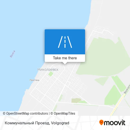 Коммунальный Проезд map