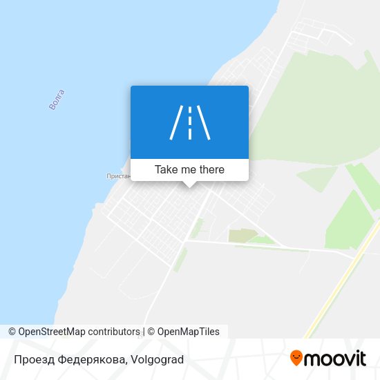Проезд Федерякова map