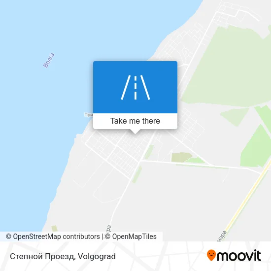Степной Проезд map