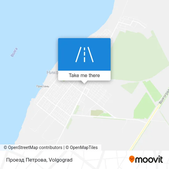 Проезд Петрова map