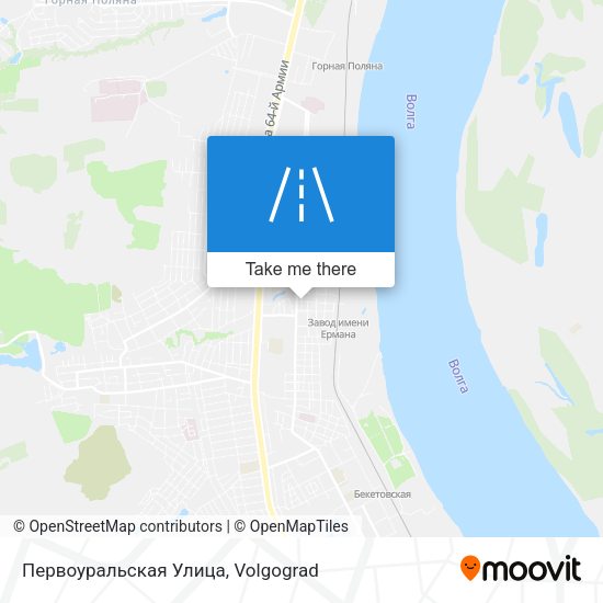 Первоуральская Улица map