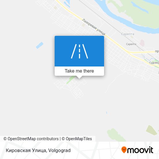 Кировская Улица map
