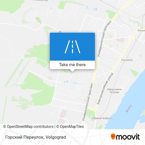 Горский Переулок map