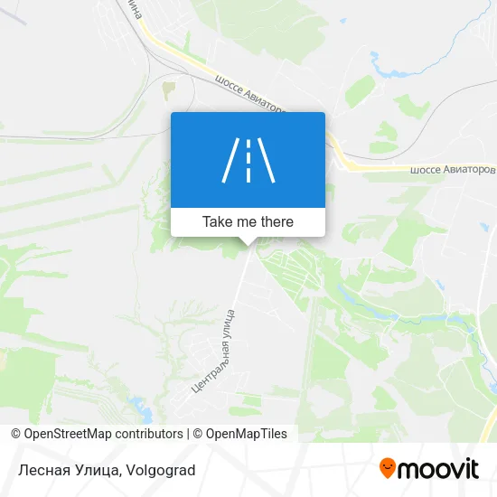Лесная Улица map