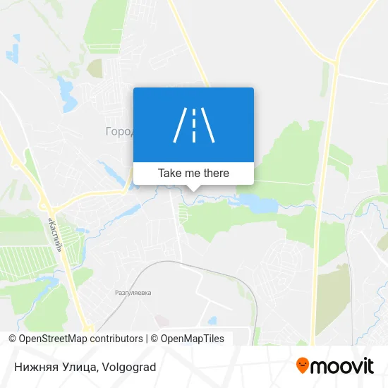 Нижняя Улица map