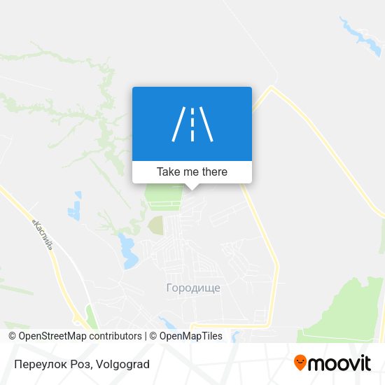 Переулок Роз map