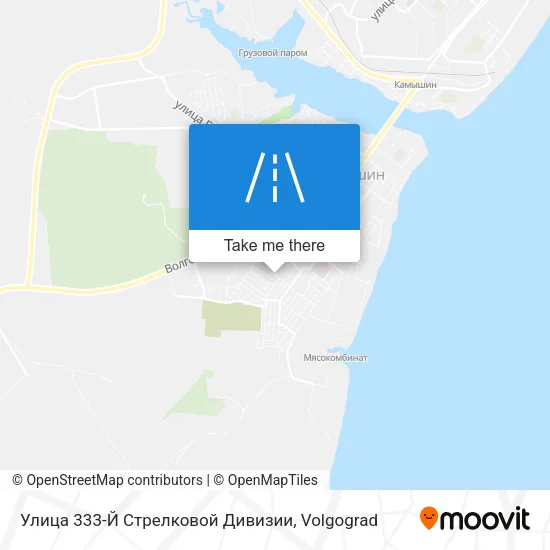 Улица 333-Й Стрелковой Дивизии map