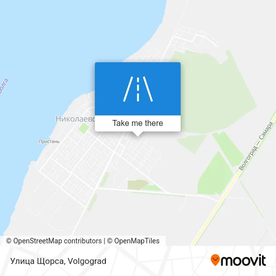 Улица Щорса map