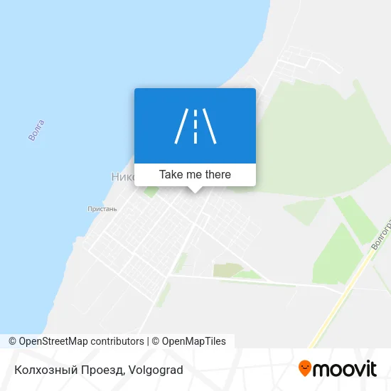 Колхозный Проезд map