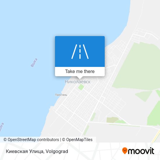 Киевская Улица map