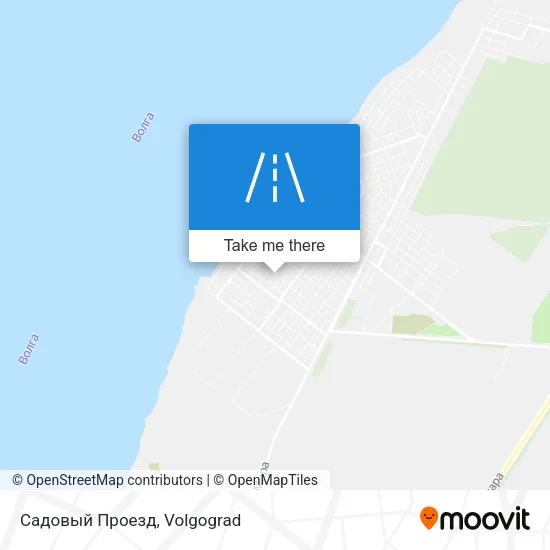 Садовый Проезд map
