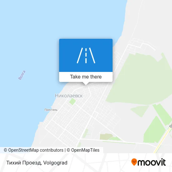 Тихий Проезд map