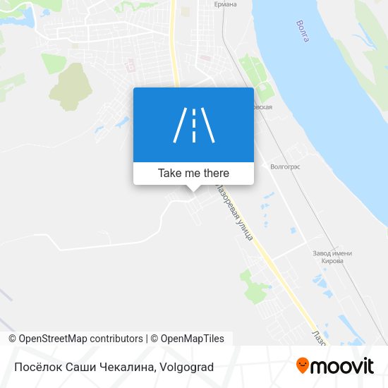 Посёлок Саши Чекалина map