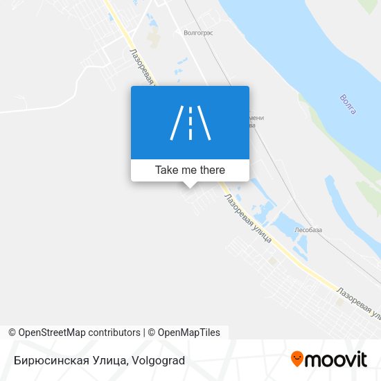 Бирюсинская Улица map