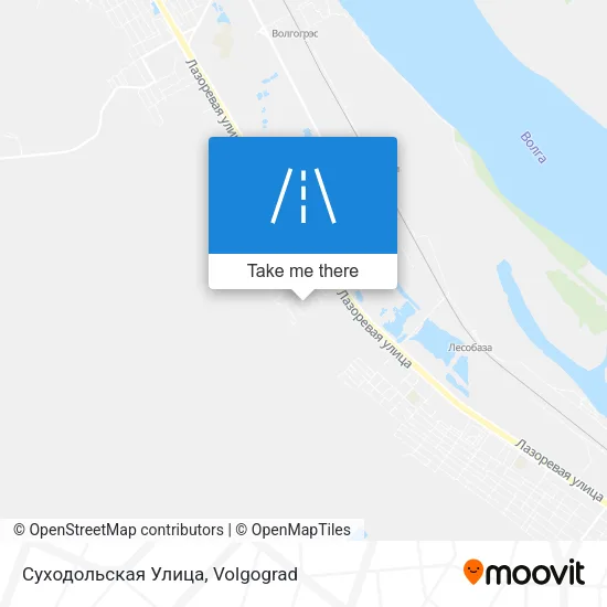 Суходольская Улица map