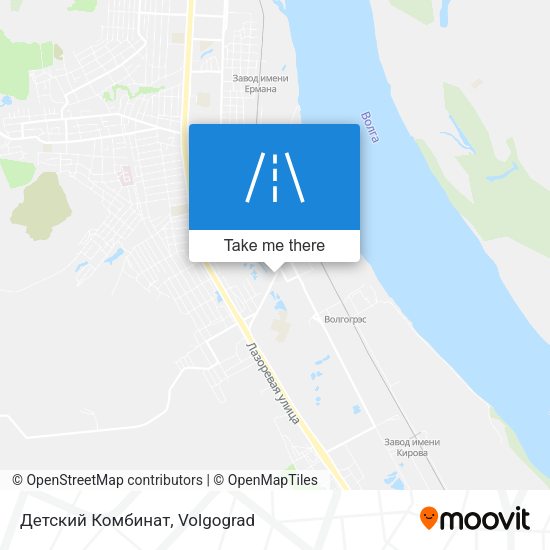 Детский Комбинат map