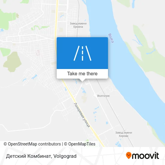 Детский Комбинат map