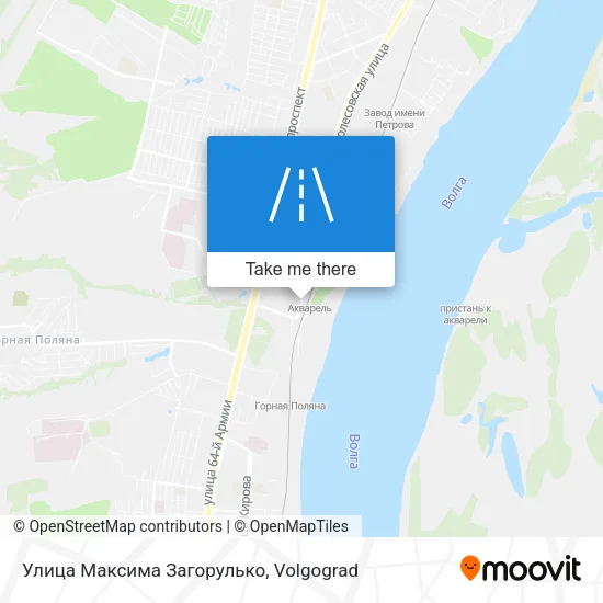 Улица Максима Загорулько map