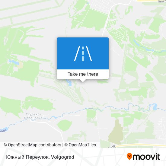 Южный Переулок map