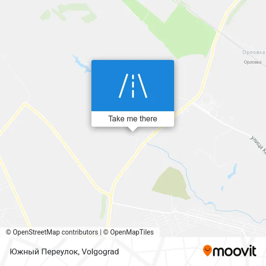 Южный Переулок map