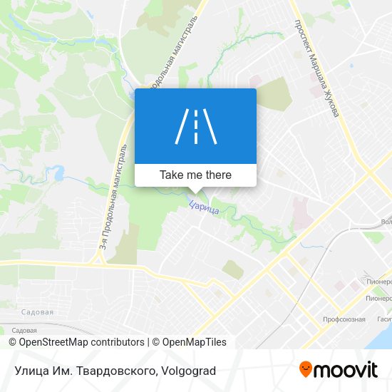 Улица Им. Твардовского map