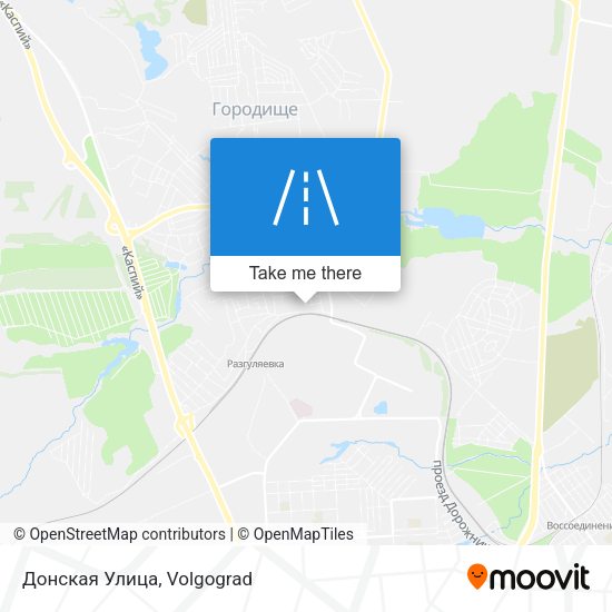 Донская Улица map