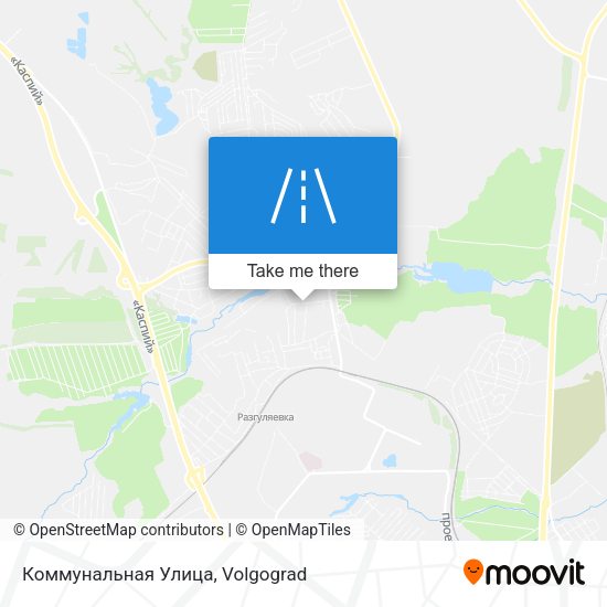 Коммунальная Улица map