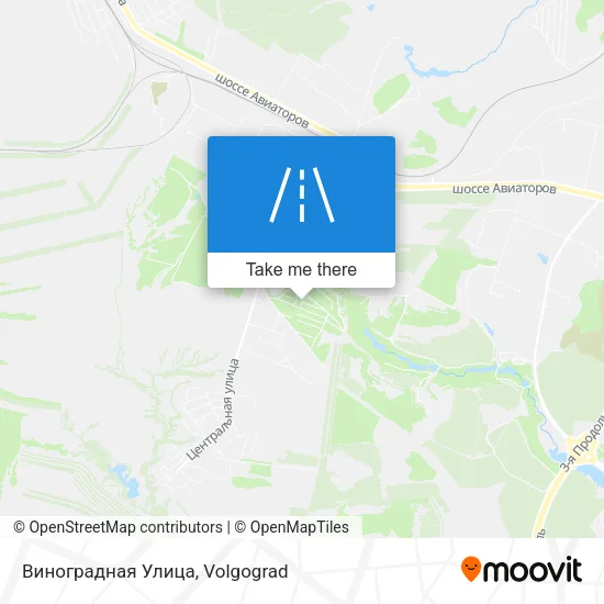 Виноградная Улица map