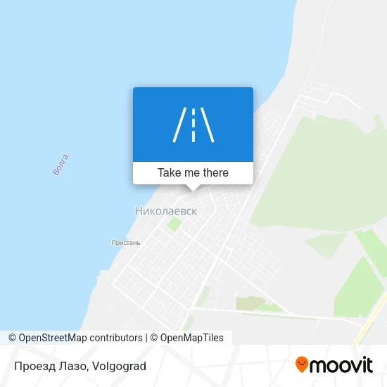 Проезд Лазо map