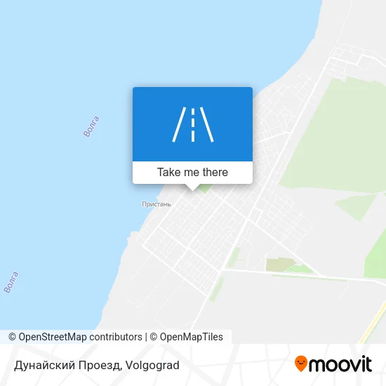 Дунайский Проезд map
