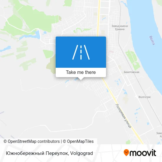 Южнобережный Переулок map