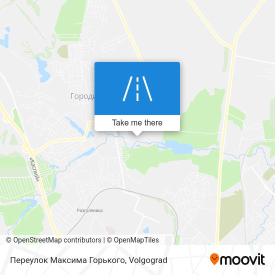 Переулок Максима Горького map