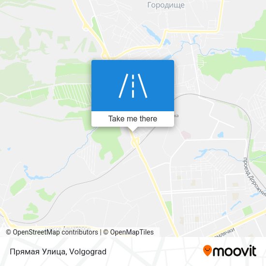 Прямая Улица map