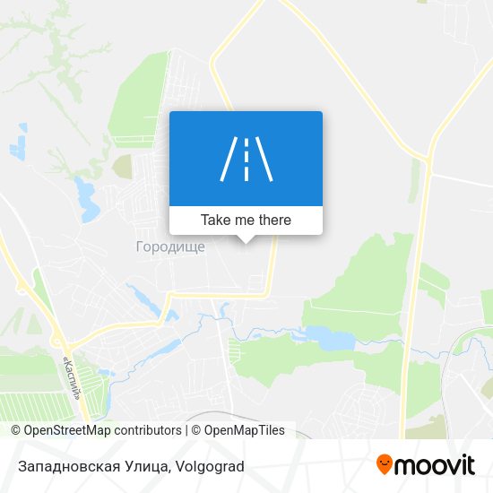 Западновская Улица map