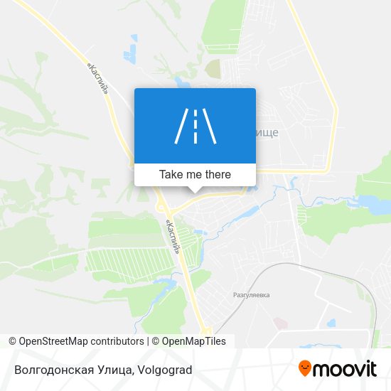 Волгодонская Улица map
