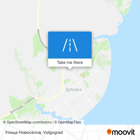 Улица Новосёлов map