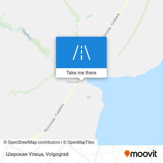 Широкая Улица map