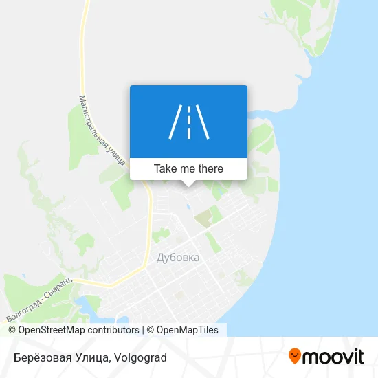 Берёзовая Улица map