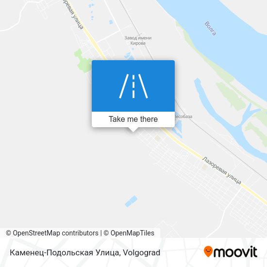 Каменец-Подольская Улица map