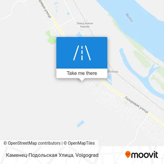 Каменец-Подольская Улица map