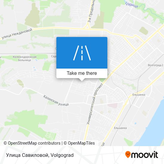 Улица Савиловой map