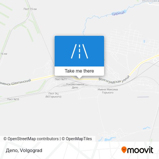 Депо map