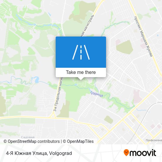 4-Я Южная Улица map