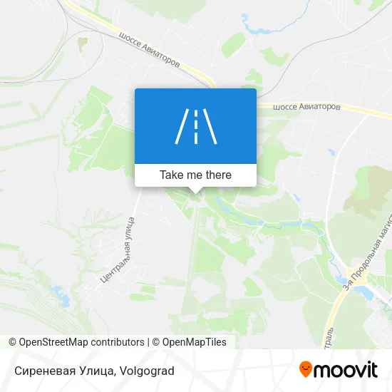 Сиреневая Улица map