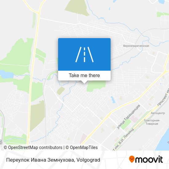 Переулок Ивана Земнухова map