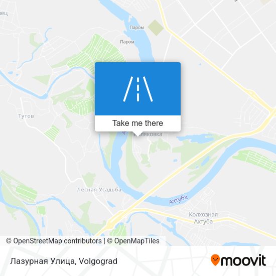 Лазурная Улица map