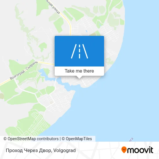 Проход Через Двор map